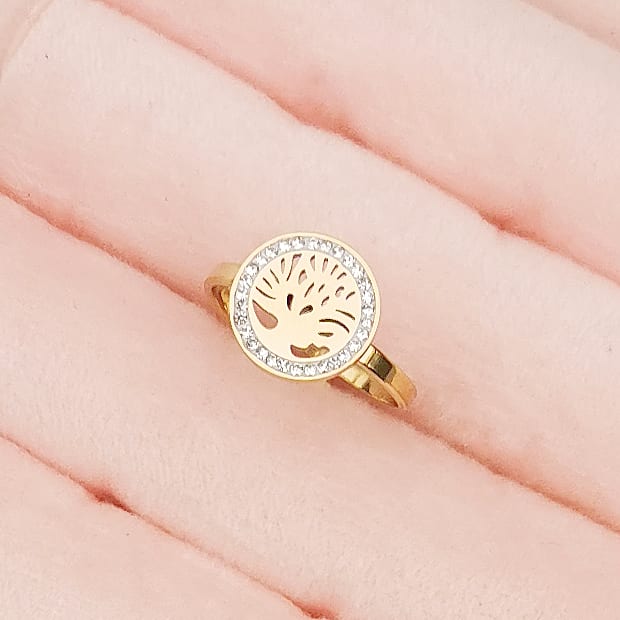 Bague avec discount arbre de vie